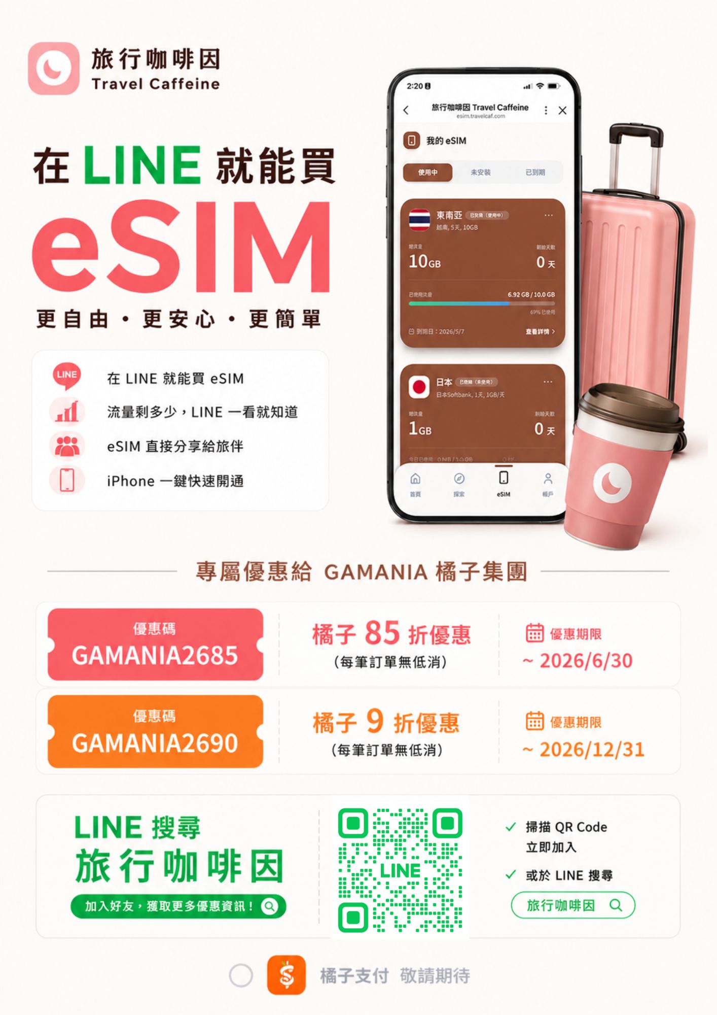 GAMANIA 橘子集團專屬優惠 EDM